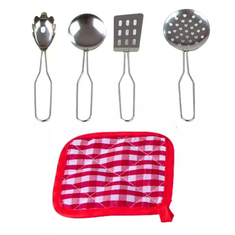 LEAN TOYS 15-osaline mänguköögi toiduvalmistamise komplekt lastele alates 3. eluaastast | Potid, pannid, riistad, taldrikud, tassid, lõikelaud ja mängutoit | Mitmevärviline ABS-plast | Rollimängu toiduvalmistamise mänguasi