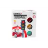 LEAN TOYS 20644 valgusfoori mänguasi valgus- ja heliefektidega
