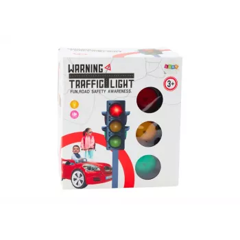 LEAN TOYS 20644 valgusfoori mänguasi valgus- ja heliefektidega