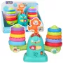 LEAN TOYS 23009 Interaktiivne hariv ahvikaal lastele - 20 klotsi, helid ja meloodiad