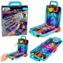 LEAN TOYS 3-in-1 miniarkaadmäng – kaasaskantav lauakorvpall, flipper ja bowling (mitmevärviline)