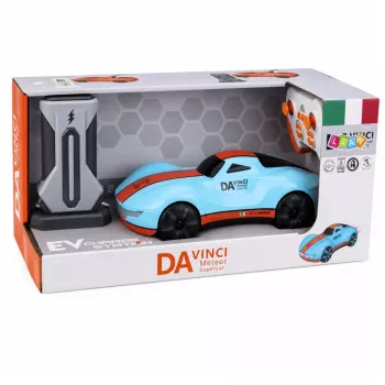 LEAN TOYS 30335 kaasaegne raadio teel juhitav auto RC valgusjaam sinine 1:16