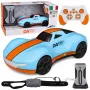 LEAN TOYS 30335 kaasaegne raadio teel juhitav auto RC valgusjaam sinine 1:16