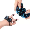LEAN TOYS 360° žestiga juhitav RC trikiauto punane