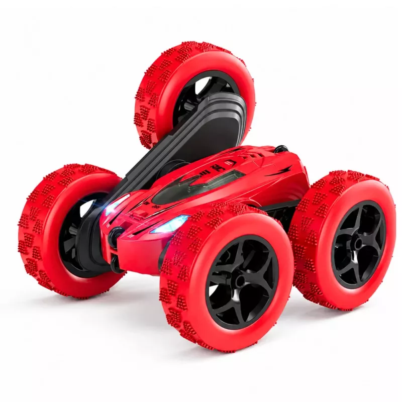 LEAN TOYS 360° žestiga juhitav RC trikiauto punane
