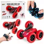 LEAN TOYS 360° žestiga juhitav RC trikiauto punane