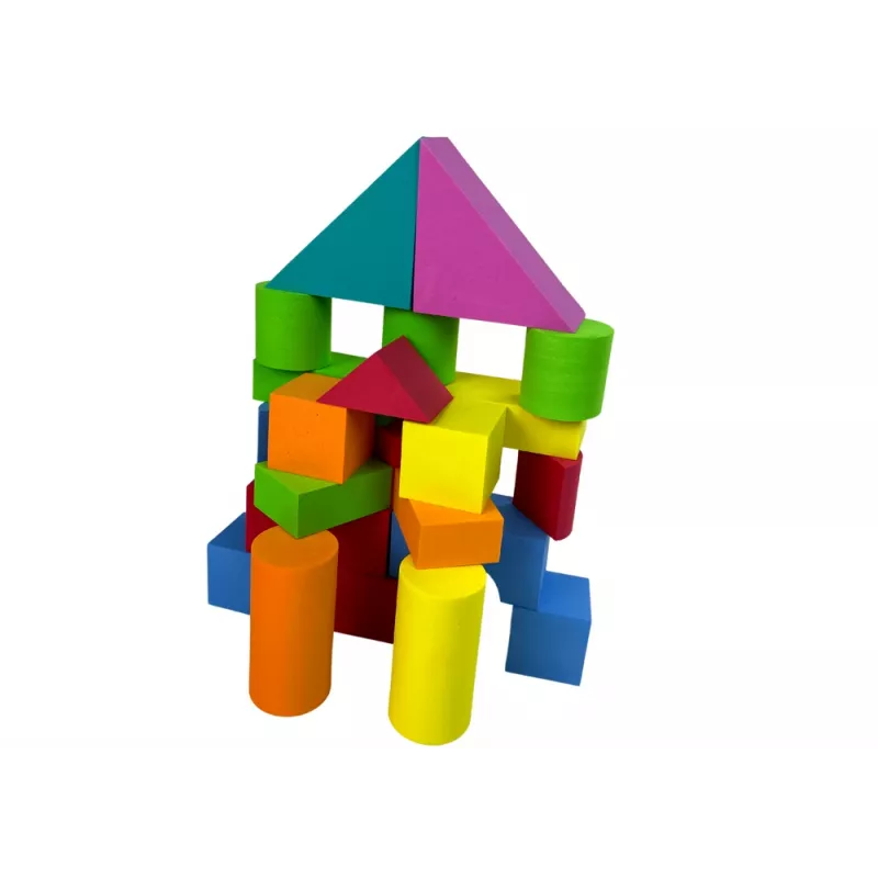 LEAN TOYS 41-osaline ehitusvahtplokid lastele