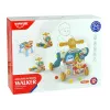 LEAN TOYS 4in1 Käru Õppelaud Tõukeratas Jalgratas Beebile Sinine