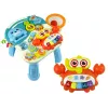 LEAN TOYS 4in1 Käru Õppelaud Tõukeratas Jalgratas Beebile Sinine