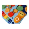 LEAN TOYS 7589 Interaktiivne lükkamis-käimistugi lauapaneel, 2-in-1 beebi tegevuskäimistugi tulede, helide ja hariva paneeliga