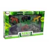 LEAN TOYS Aafrika Metsloomade Figuuride Komplekt Karu Tiiger