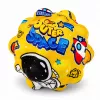 LEAN TOYS Anti-Stress Foam Ball with Spikes for Bouncing Kosmos 7 cm