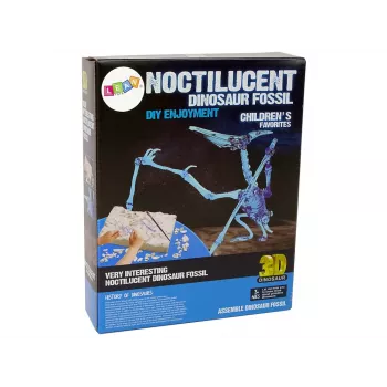 LEAN TOYS Archaeology Excavation Kit Dinosaur Skeleton Pteranodon 3D Hologram