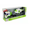 LEAN TOYS Auto Transporter on Batteries 1:16 with a Helicopter