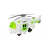 LEAN TOYS Auto Transporter on Batteries 1:16 with a Helicopter