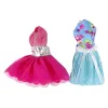 LEAN TOYS Baby Doll Emily Accessories Removable Dresses