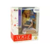 LEAN TOYS Nukujoogamatt pikkade blondide juustega