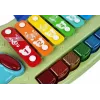 LEAN TOYS Beebi klaver koos taldrikute ja valgustatud klahvidega muusikamänguasi