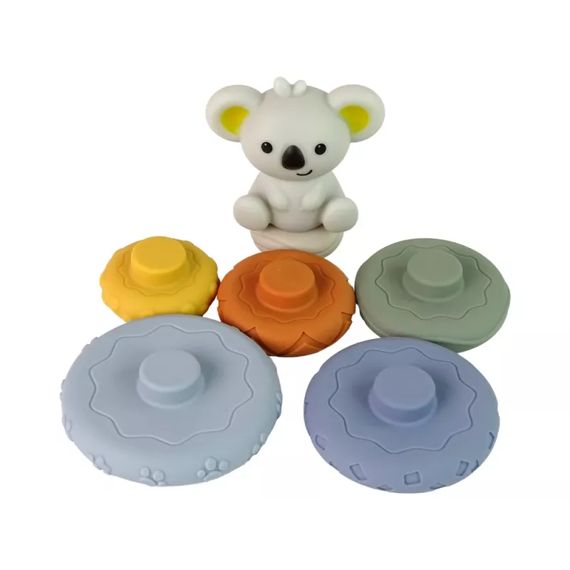 LEAN TOYS Baby Koala Pyramid