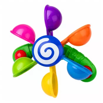 LEAN TOYS Vannikomplekt Vesiveski Imikuppidega Kaks Lusikat Veemänguasi