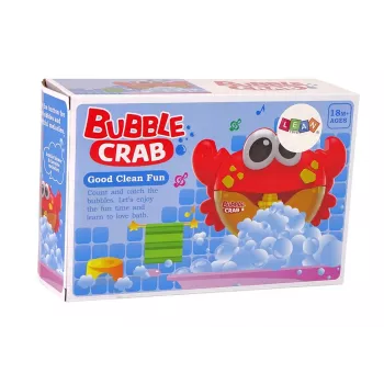 LEAN TOYS Vannimänguasi Seebimullide Generaator Punane Krabi