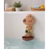 LEAN TOYS vannimänguasjade komplekt: Laev, mereelukad, juga, iminapad