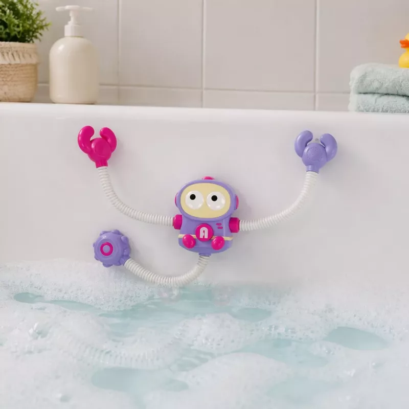 LEAN TOYS Vannimänguasi Astronauti dušš veeringluse ja iminappadega