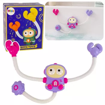 LEAN TOYS Vannimänguasi Astronauti dušš veeringluse ja iminappadega