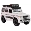 LEAN TOYS Patareitoitel Maastikuauto Valge