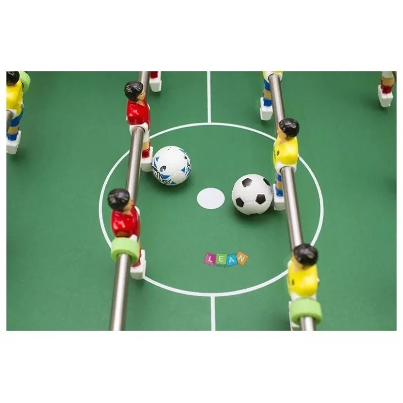 LEAN TOYS Suur lauajalgpall 70 cm jalgpall sport - lauamäng 22 mängijaga
