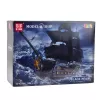 LEAN TOYS Black Pearl Piraadilaeva Ehitusklotside Komplekt (5266 tükki)