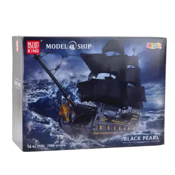 LEAN TOYS Black Pearl Piraadilaeva Ehitusklotside Komplekt (5266 tükki)