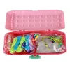 LEAN TOYS Käevõru valmistamise komplekt Roosa karp
