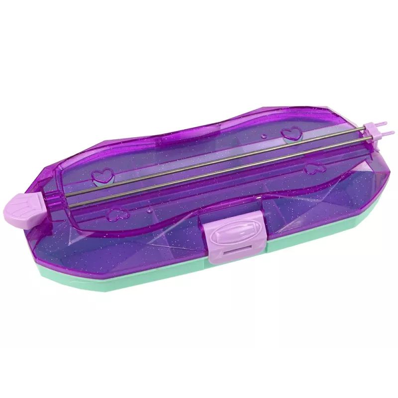 LEAN TOYS Käevõrude valmistamise komplekt Värvilised helmed Mahuti Looja