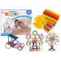 LEAN TOYS Ehitusklotside ja -pulkade komplekt