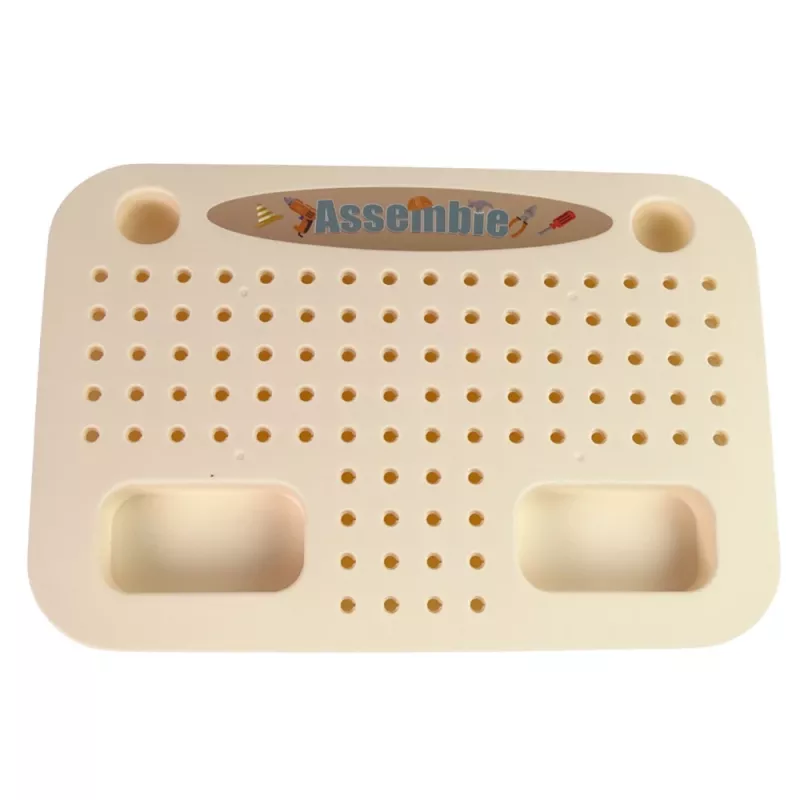 LEAN TOYS Ehitusklotsid karbis DIY komplekt kruvikeerajaga