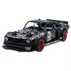 LEAN TOYS Ehitusklotsid Sportauto Mustang Hoonicorn V2 Komplekt - 3201 tükki, Mõõtkavas 1:8, ABS-plast