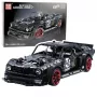 LEAN TOYS Ehitusklotsid Sportauto Mustang Hoonicorn V2 Komplekt - 3201 tükki, Mõõtkavas 1:8, ABS-plast