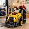 LEAN TOYS Buldooser ekskavaator lahtivõetav mänguasi – väike meistrimees tulede, helide ja auruefektiga (3+ aastat)