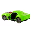 LEAN TOYS Auto 1:14 Roheline Sport Heli Tuled Sõiduk