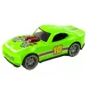 LEAN TOYS Auto 1:14 Roheline Sport Heli Tuled Sõiduk