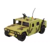 LEAN TOYS Sõjaväesõiduk Friction Drive Camo Sand Tuled Helid