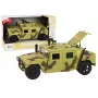 LEAN TOYS Sõjaväesõiduk Friction Drive Camo Sand Tuled Helid