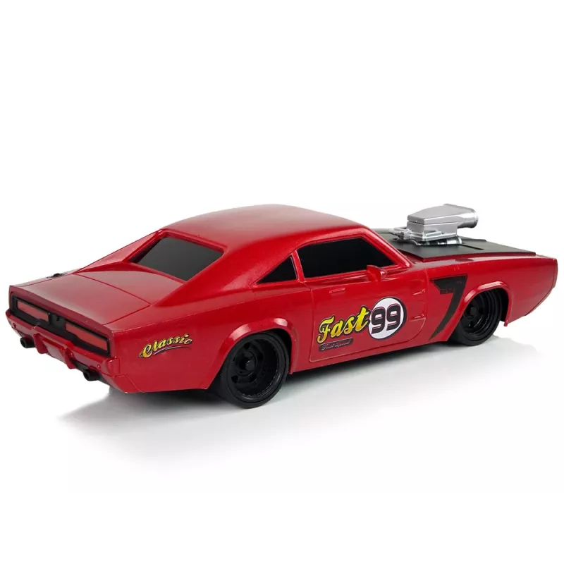 LEAN TOYS Auto R/C Sports Sticker 1:20 Red Pilot
