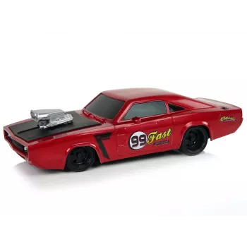 LEAN TOYS Auto R/C Sports Sticker 1:20 Red Pilot