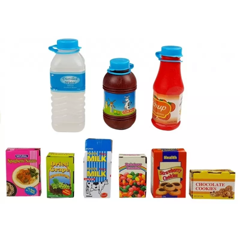 LEAN TOYS Kassaregister koos ostukorvide ja tarvikutega | 35-osaline mängukomplekt töötava kalkulaatori, valgustatava skanneri, mikrofoni, ostukorvi ja korviga | Vanusele 3+