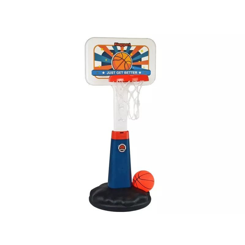LEAN TOYS Laste korvpallikomplekt meeskonnamäng 125 cm