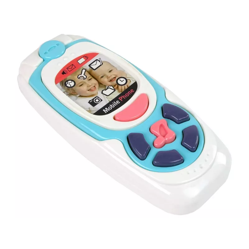 LEAN TOYS Laste õppemängutelefon Melody Blue