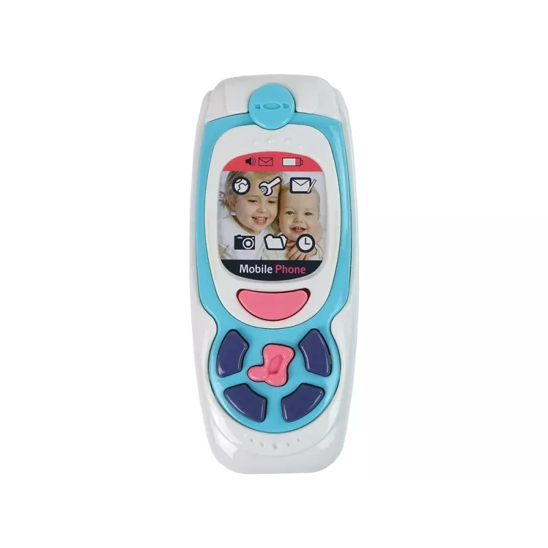 LEAN TOYS Laste õppemängutelefon Melody Blue