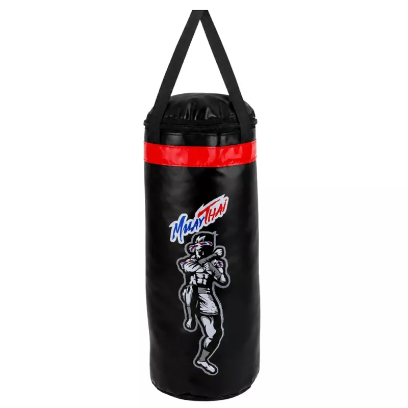 LEAN TOYS Laste poksikott treeningkomplekt MUAY THAI kindad 55x17cm M